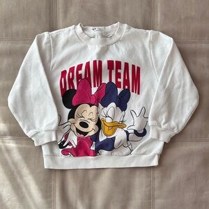 Girl’s H&M and Disney Collab “Dream Team” Sweatshirt Size 5T-6